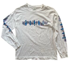 AAA Alstyle Apparel & Activewear Kids’ M North Shore Hawaii White T-Shirt